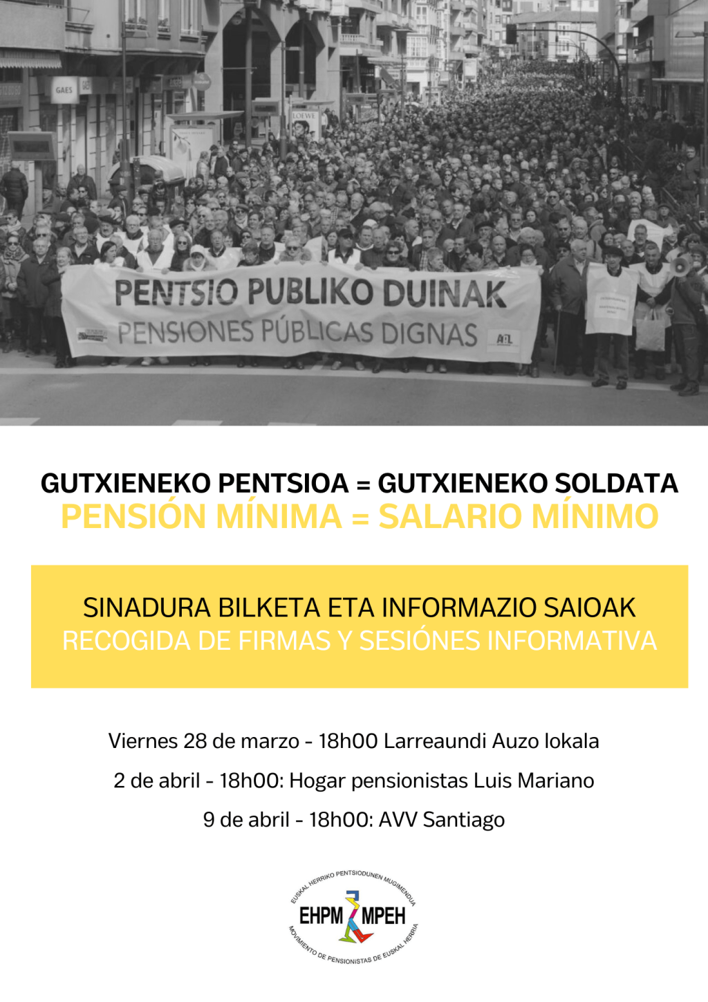 Pentsionistentzako informazioa