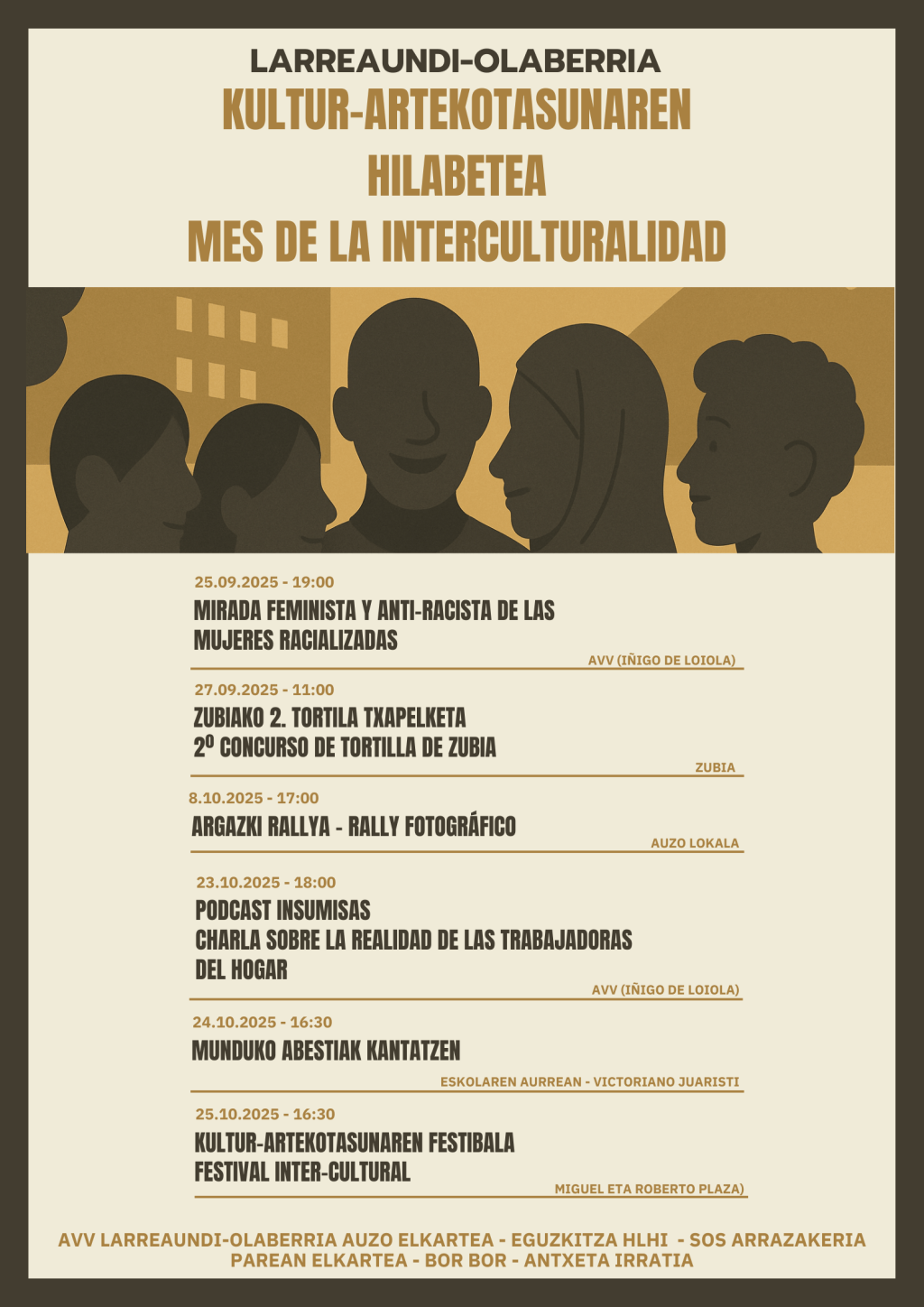 Kultur-artekotasunaren hilabetea – Mes de la&nbsp;intercuralidad